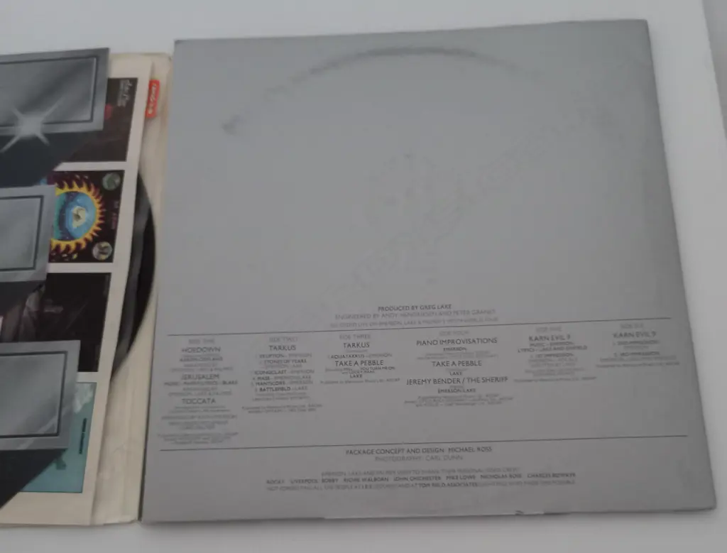 Emerson, Lake & Palmer, Welcome Back My Friends To The Show That Never Ends - Ladies And Gentlemen, (Triple Album) Image 1++